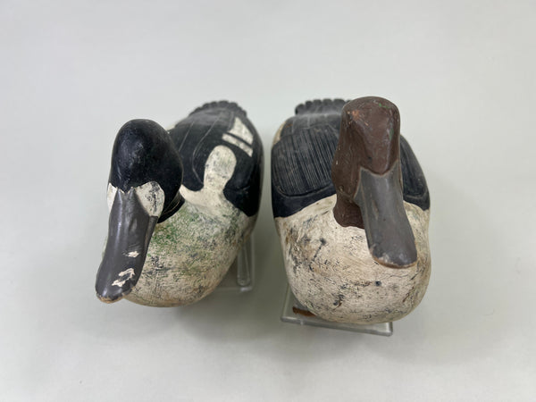 Unknown Pair of Folky Canadian Goldeneyes with Swing Weights (#2908)