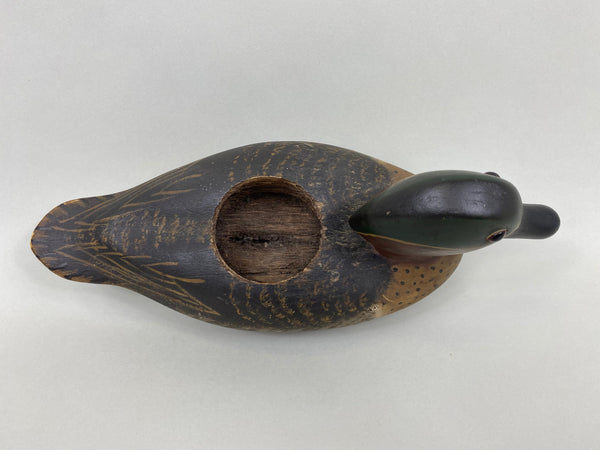 Wildfowler Green Wing Teal Plant or Card Holder, Circa 1940's (#4354)