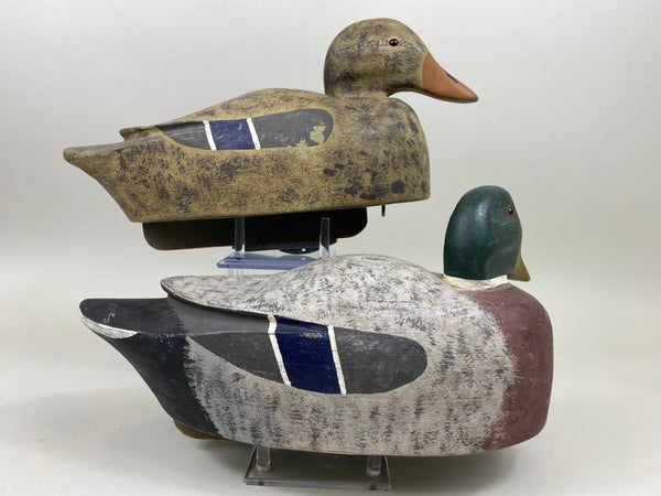 Pair Unknown Wisconsin Mallards (#5179)