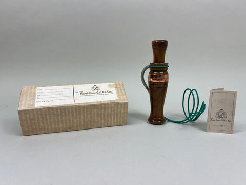 Royal Goose Call in Original Box with Paperwork (#Q93)