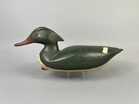 Mike Borrett Merganser Hen Working Decoy (#4458)