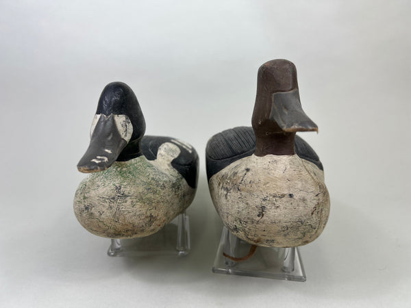 Unknown Pair of Folky Canadian Goldeneyes with Swing Weights (#2908)