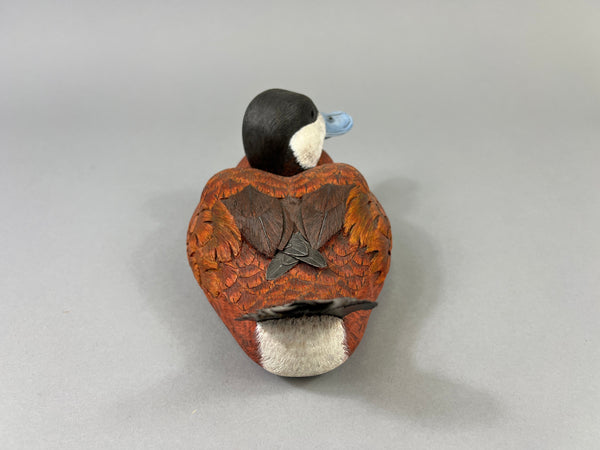 Mike & Nancy Scherer Turned Head Ruddy Duck (#8449)