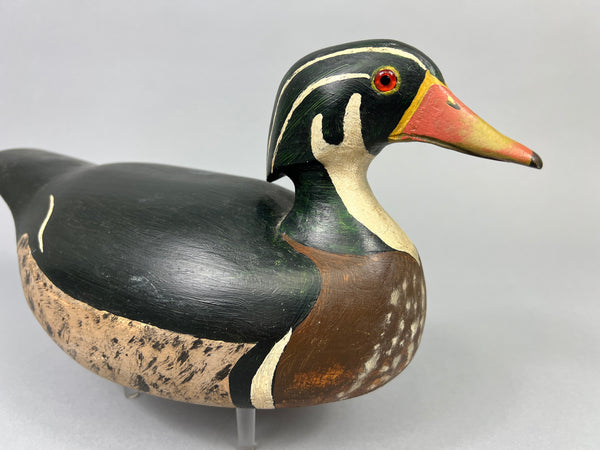 Unknown Wood Duck Drake Circa 1950's (#4853)