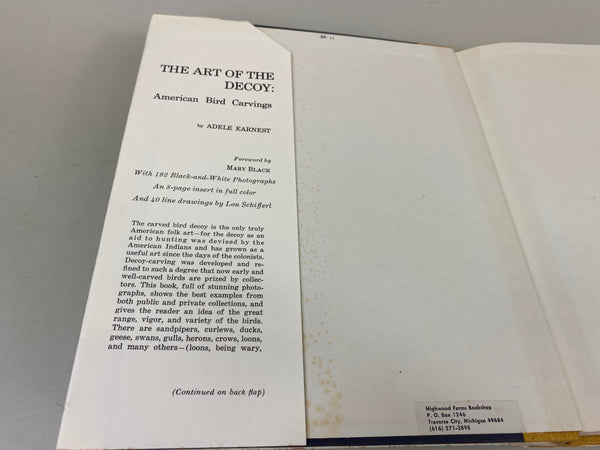 2 Books- American Bird Decoys & The Art of the Decoy