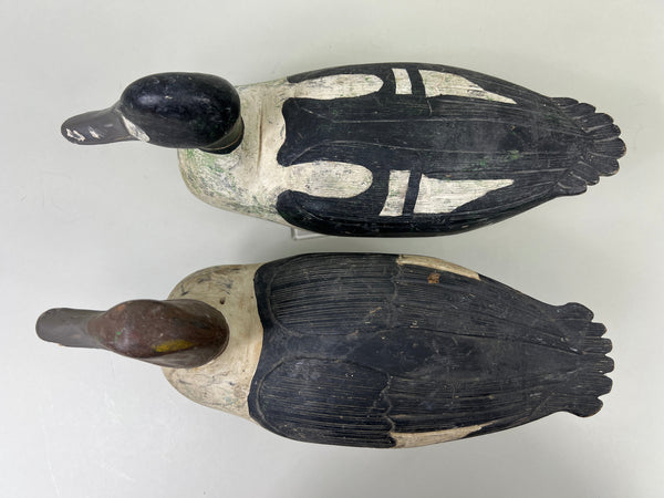 Unknown Pair of Folky Canadian Goldeneyes with Swing Weights (#2908)