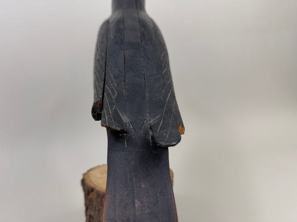 Raymond Shumaker Carved Crow (#380)