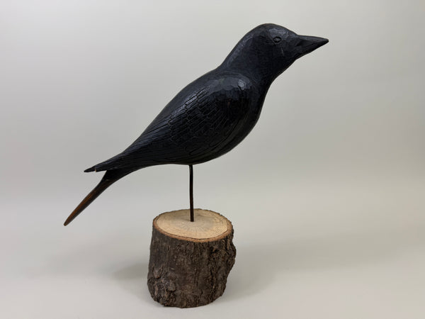 Raymond Shumaker Carved Crow (#380)