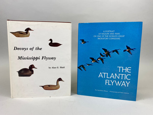 2 Books- Decoys of the Mississippi Flyway, and The Atlantic Flyway