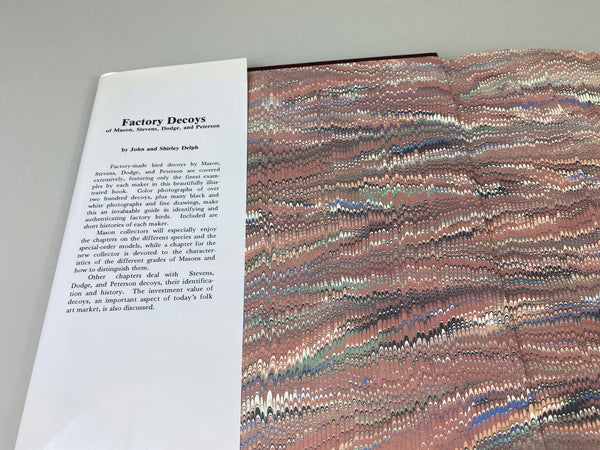 2 Books- Factory Decoys of Mason, Stevens, Dodge, and Peterson by Delph & George Boyd The Shorebird Decoy An American Folk Art