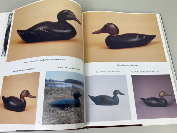 2 Books- Factory Decoys of Mason, Stevens, Dodge, and Peterson by Delph & George Boyd The Shorebird Decoy An American Folk Art