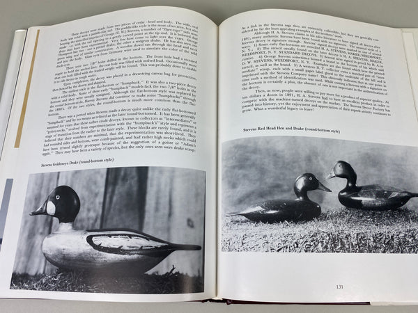 2 Books- Factory Decoys of Mason, Stevens, Dodge, and Peterson by Delph & George Boyd The Shorebird Decoy An American Folk Art