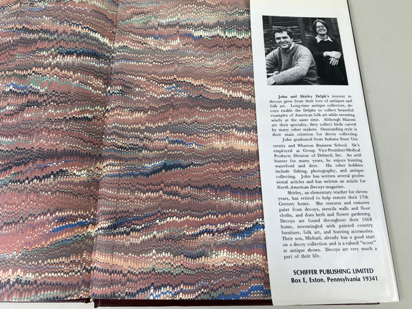 2 Books- Factory Decoys of Mason, Stevens, Dodge, and Peterson by Delph & George Boyd The Shorebird Decoy An American Folk Art