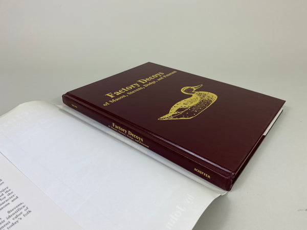 2 Books- Factory Decoys of Mason, Stevens, Dodge, and Peterson by Delph & George Boyd The Shorebird Decoy An American Folk Art