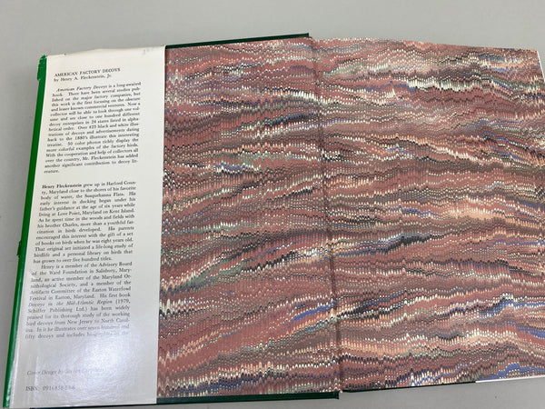 2- Books Shore Bird Decoys, & American Factory Decoys- Fleckenstein