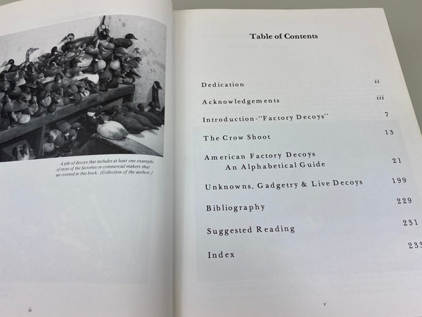 2- Books Shore Bird Decoys, & American Factory Decoys- Fleckenstein