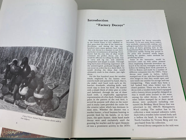 2- Books Shore Bird Decoys, & American Factory Decoys- Fleckenstein