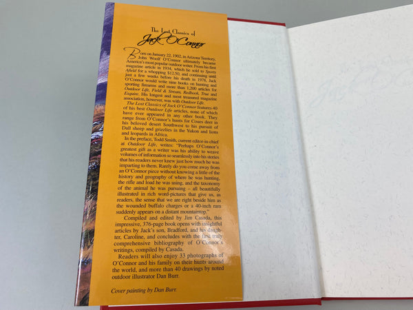 2 Hard Cover Books- 100 Years of Hunting, and The Lost Classics of Jack O'Connor