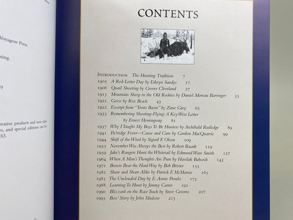 2 Hard Cover Books- 100 Years of Hunting, and The Lost Classics of Jack O'Connor