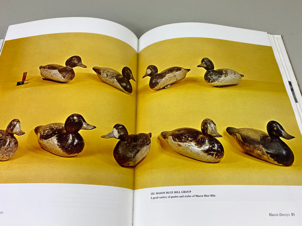 2 Factory Decoy Books- Mason Decoys; and Factory Decoys of Mason, Stevens, Dodge, and Peterson