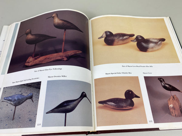 2 Factory Decoy Books- Mason Decoys; and Factory Decoys of Mason, Stevens, Dodge, and Peterson