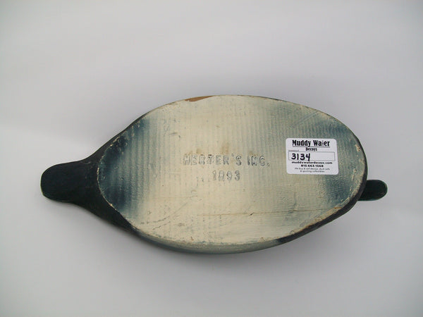 Herters 1893 Series Bluebill Drake, Stamped (#3134)