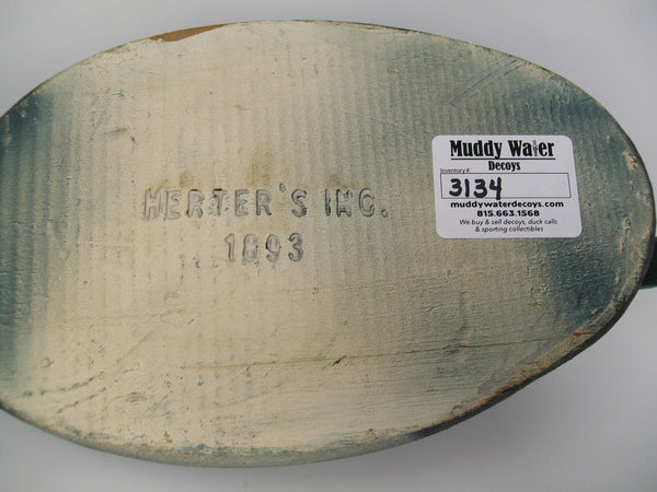 Herters 1893 Series Bluebill Drake, Stamped (#3134)