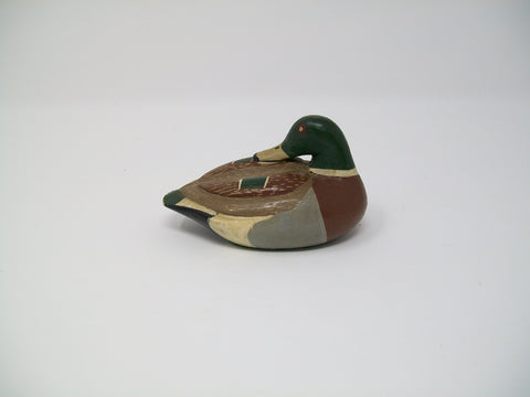 Unknown Miniature Mallard Drake Sleeper (#3135)