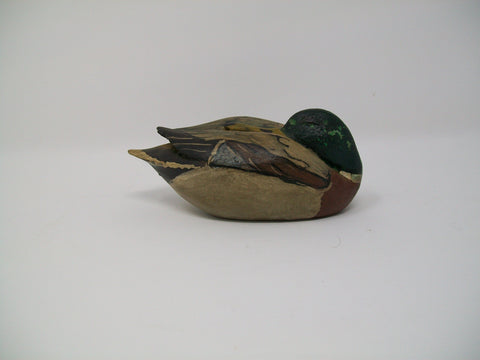 Sleeper Miniature Mallard Drake, Raised Wings  (#3160)