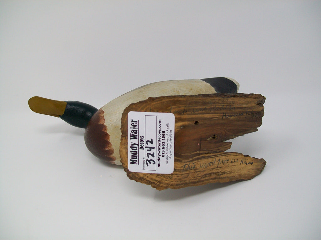 Kenny Weeks Third Size Standing Mallard (#3242) - Muddy Water Decoys