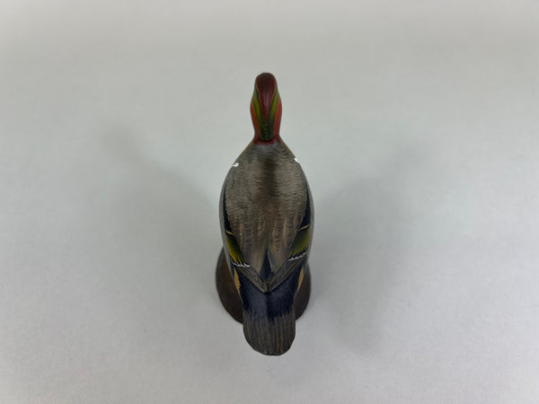 George Strunk Miniature Standing Green Wing Teal (#2988)