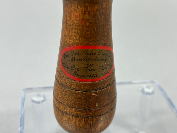 Cro-Tone Crow Call with Good Label (#T140)