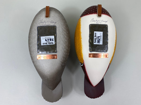 Frederick "Rick" Brown Pair Wood Ducks Full Size (#3829)