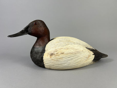 Donna Tonelli Hand Carved Canvasback Drake (#9275)