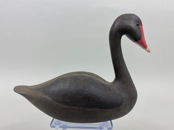 Bob Moreland Quarter Size Black Swan (#3939)