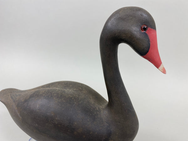 Bob Moreland Quarter Size Black Swan (#3939)