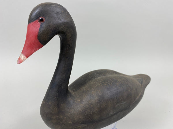 Bob Moreland Quarter Size Black Swan (#3939)