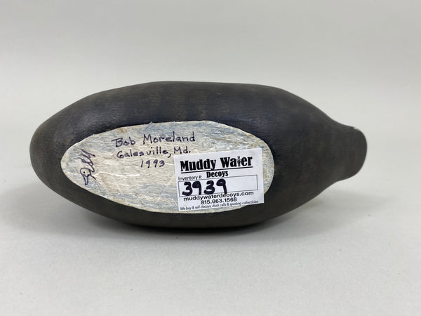 Bob Moreland Quarter Size Black Swan (#3939)