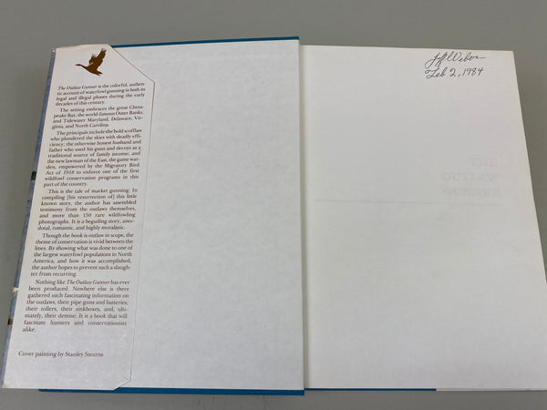 3 Books- The Outlaw Gunner, Decoys of the Mississippi Flyway, & The Wooden Bird