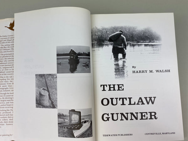 3 Books- The Outlaw Gunner, Decoys of the Mississippi Flyway, & The Wooden Bird