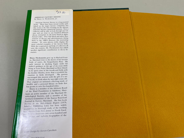 3 Books- Big December Canvasbacks, American Factory Decoys, and Ducks and Men