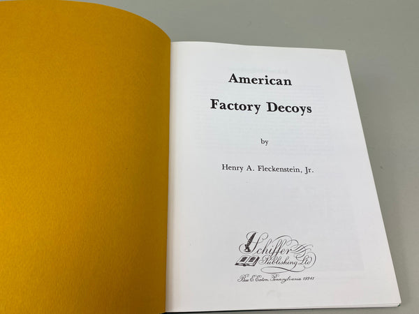 3 Books- Big December Canvasbacks, American Factory Decoys, and Ducks and Men