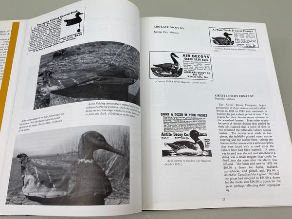 3 Books- Big December Canvasbacks, American Factory Decoys, and Ducks and Men