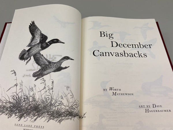 3 Books- Big December Canvasbacks, American Factory Decoys, and Ducks and Men