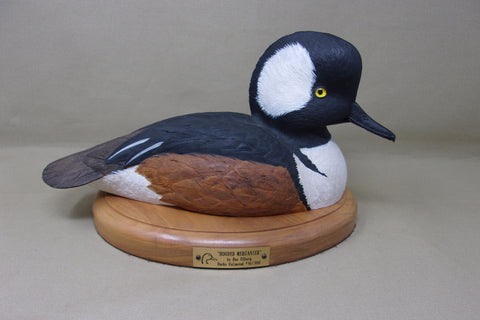 Dan Elberg Hooded Merganser- Ducks Unlimited (#4044)