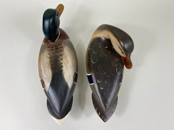 Pair of Robert Weeks Full Size Mallards (#4109)