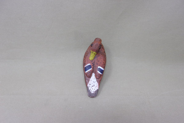 Miniature Folky Preening Mallard Hen (#4751)