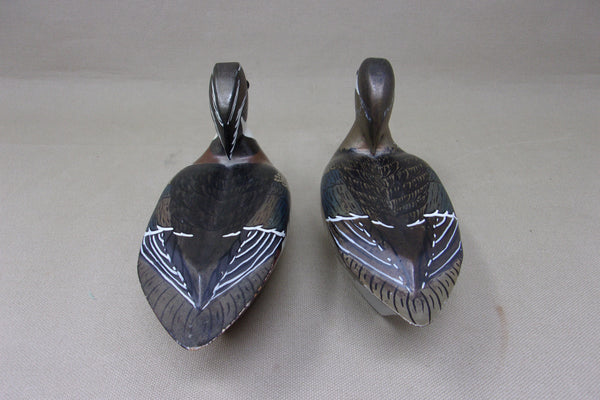 Ron Chiado Pair Miniature Wood Ducks (#4769)