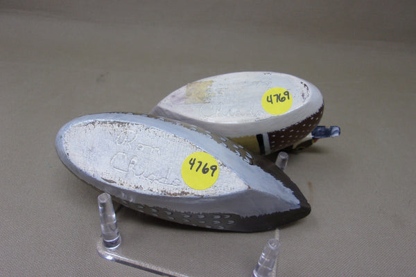 Ron Chiado Pair Miniature Wood Ducks (#4769)