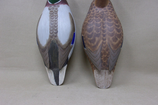 Fred Destri Third Size Mallards, Pair (#4805)